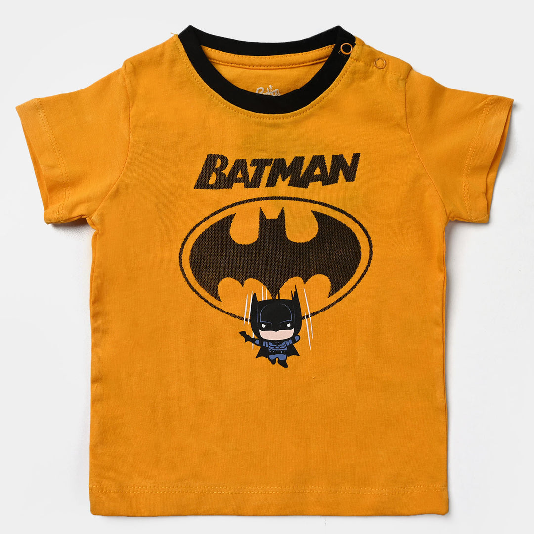Beebaystyle Boys Cotton Batman T-Shirt